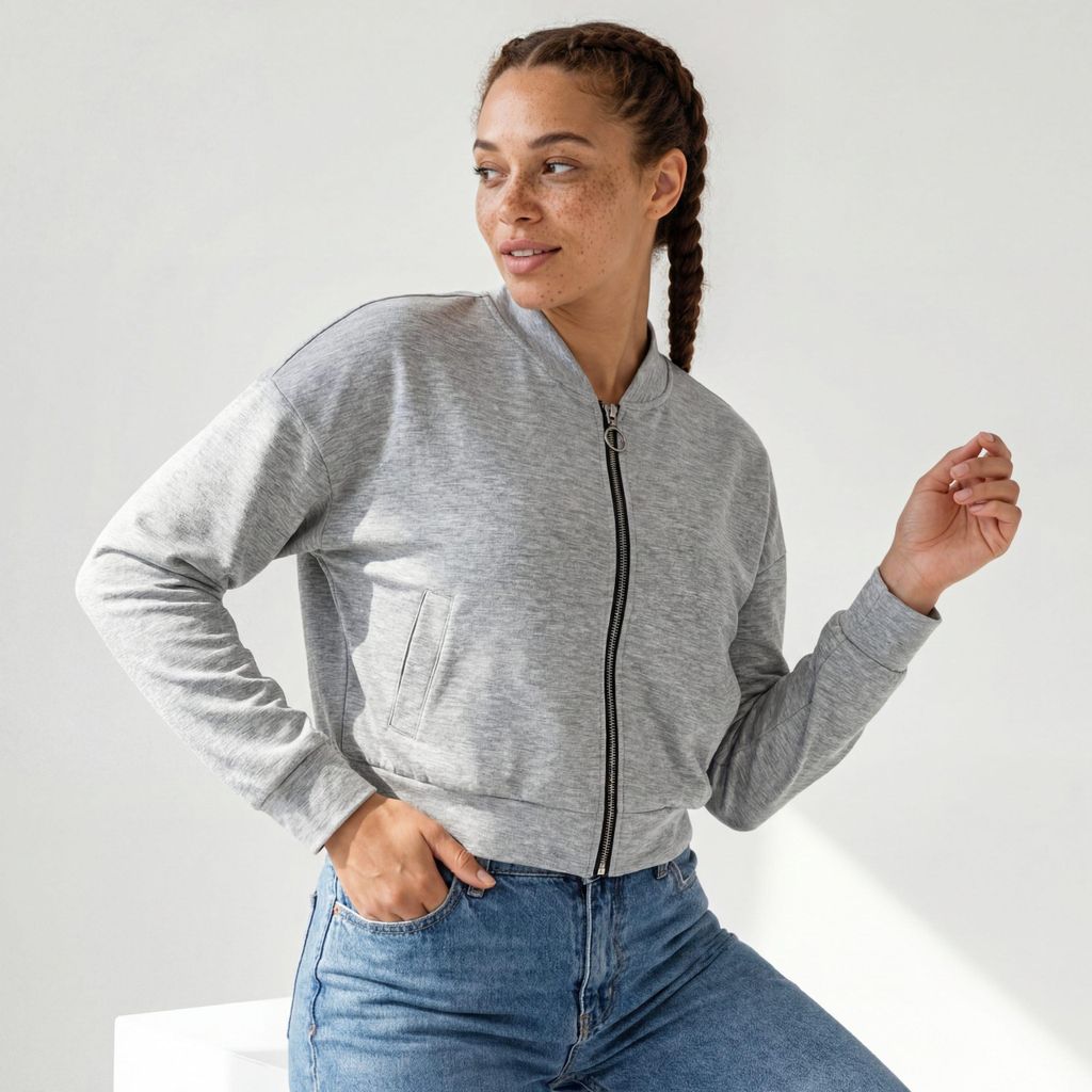 Bomberjacke OriginalYou moderne Kurzjacke Blouson Stil 36 bis 40 für Damen