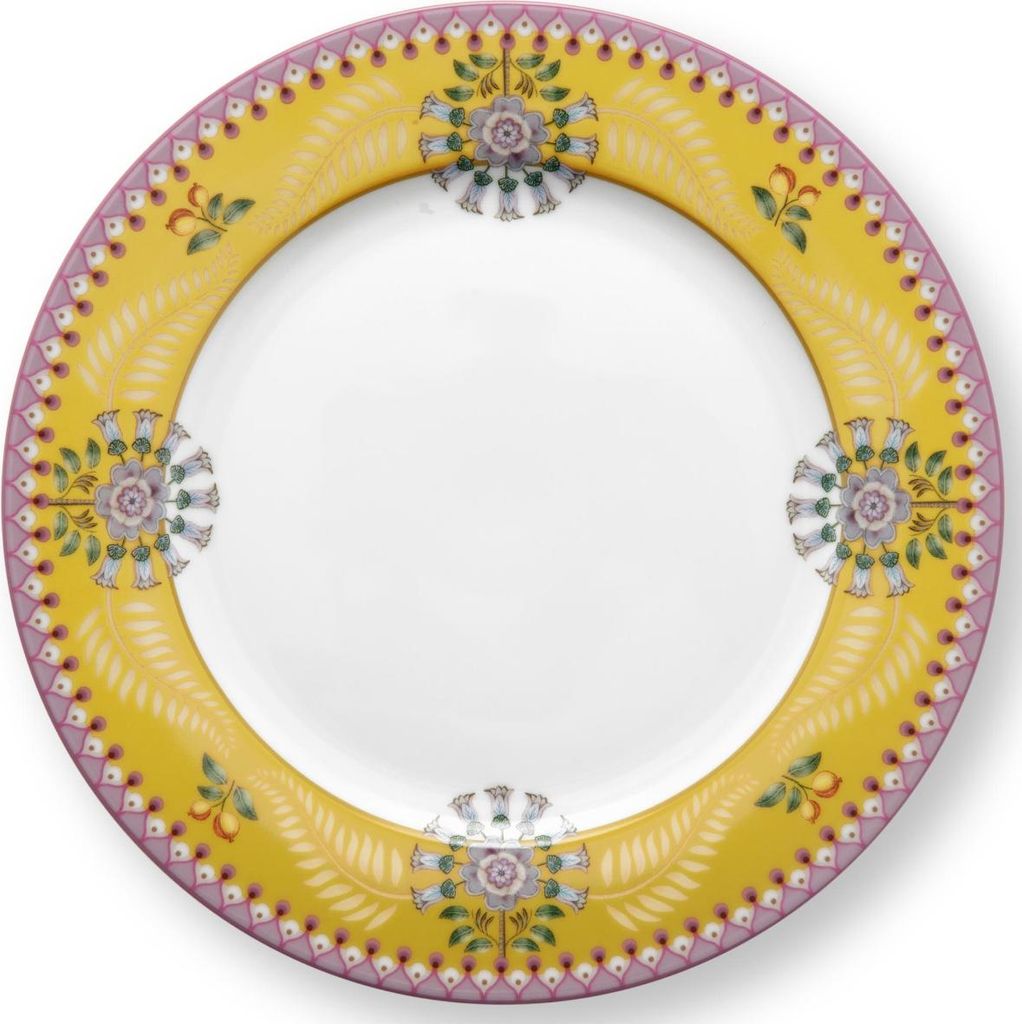 PIP STUDIO Lily&Lotus Yellow Frühstücksteller 23cm