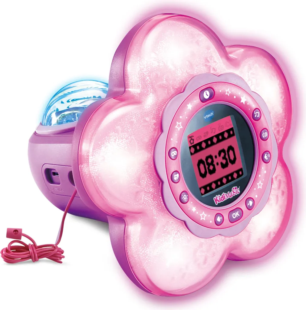 Réveil Vtech Kidimagic Galaxy Light 80-572704 avec projecteur