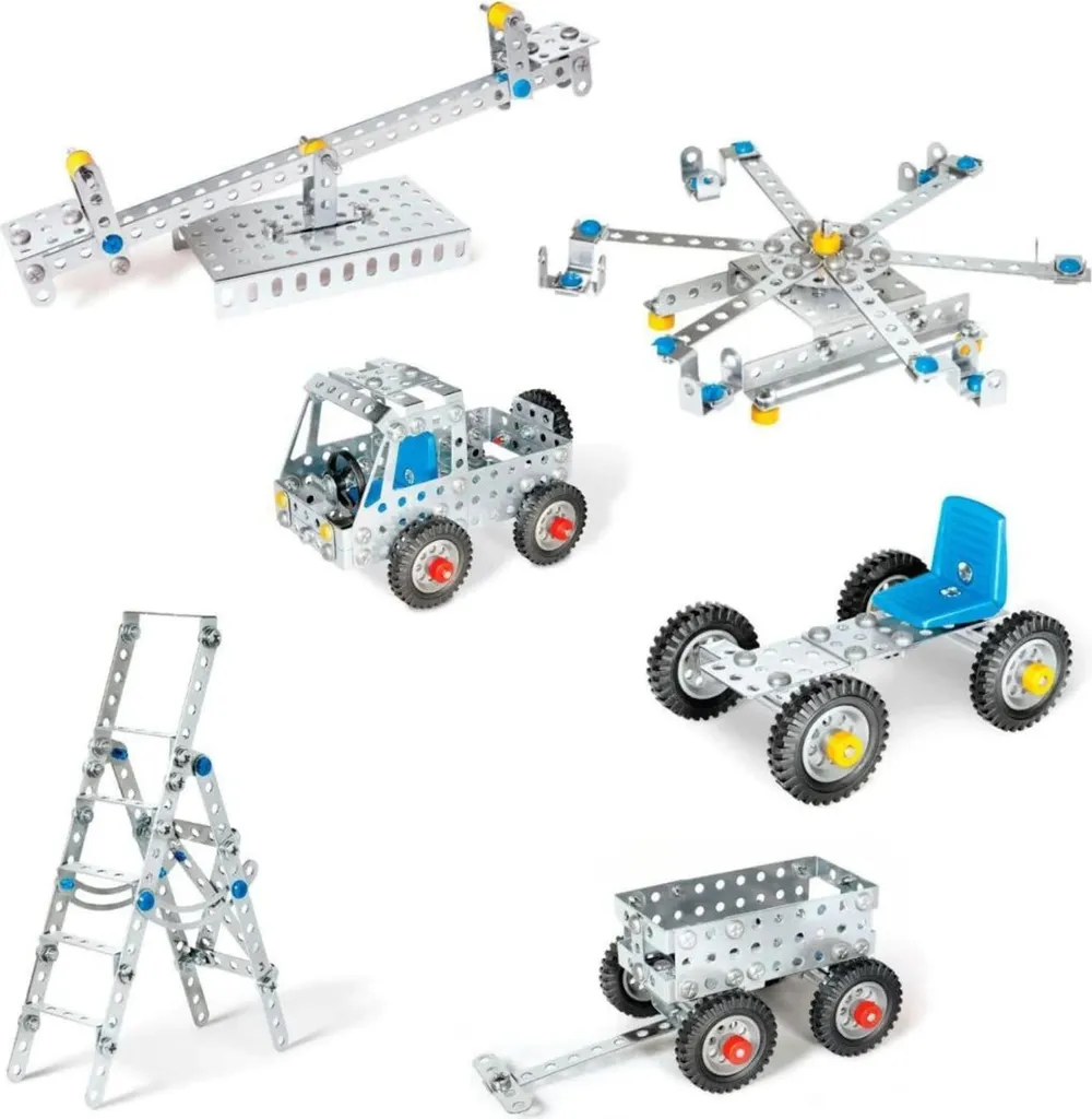 Jeu de construction métallique eitech - Coffret éducatif d'initiation