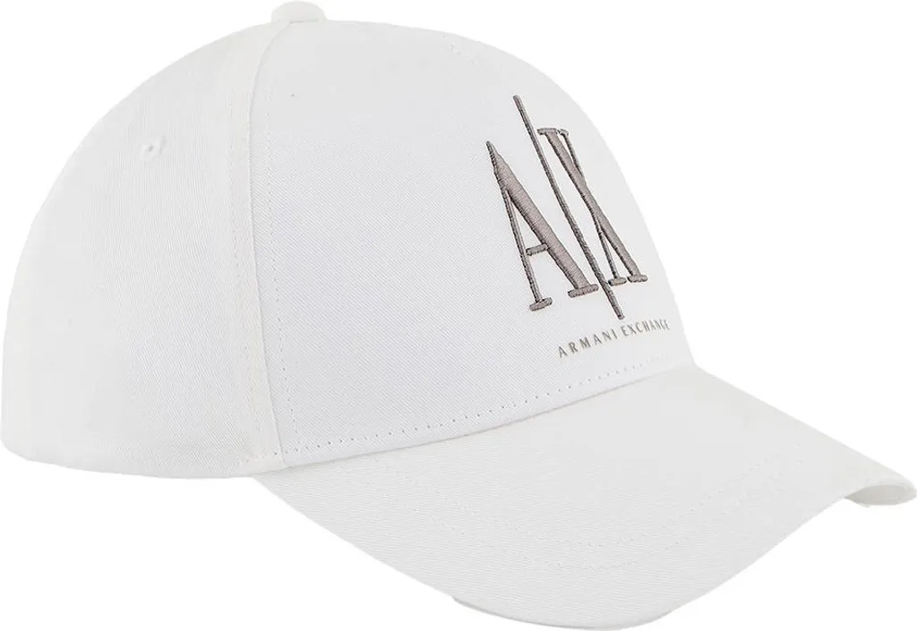 Casquette Baseball Armani Exchange Blanche : Finies les Tenues Ternes