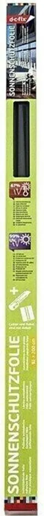 Stop chaleur avec le film solaire d-c-fix autocollant 92x200 cm anti-UV