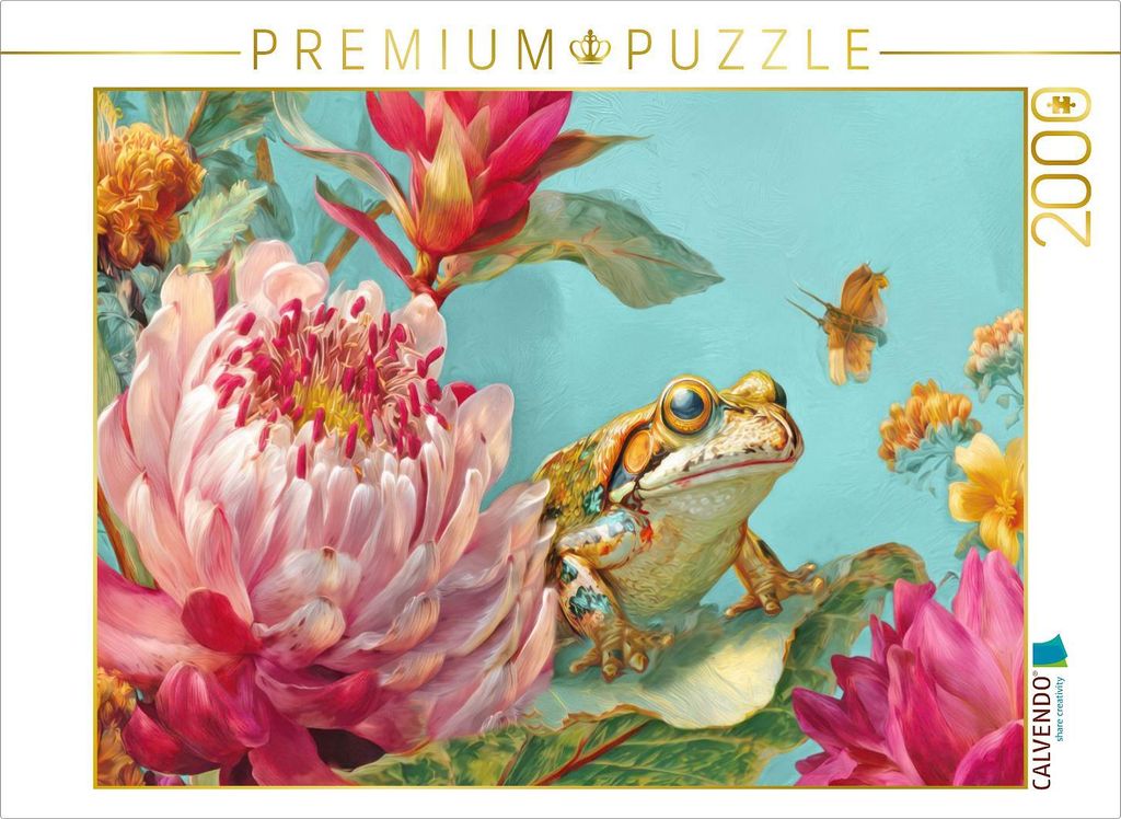 CALVENDO Puzzle Exotische Pflanzenwelt | 2000 Teile Lege-Größe 90x67cm Foto-Puzzle für glückliche Stunden