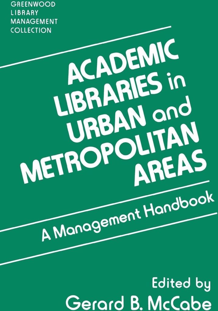 Academic Libraries in Urban and Metropolitan Areas