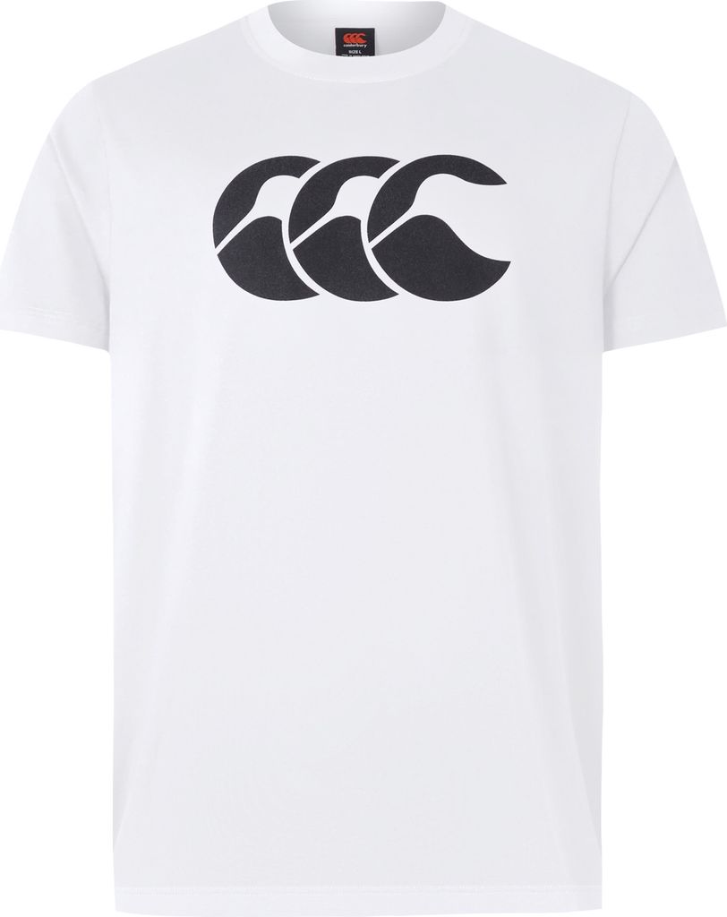 Canterbury - T-Shirt für Herren RD3893 (S) (Weiß/Schwarz)