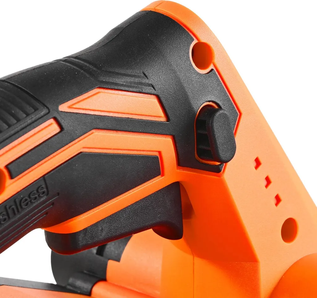 Pialle elettriche a batteria - Larghezza di taglio 82 mm - Motore brushless - Velocità 15.000 giri/min - Profondità di taglio regolabile - Compatibile con batteria da 18 V - Per la lavorazione del legno - Solo utensile - 11