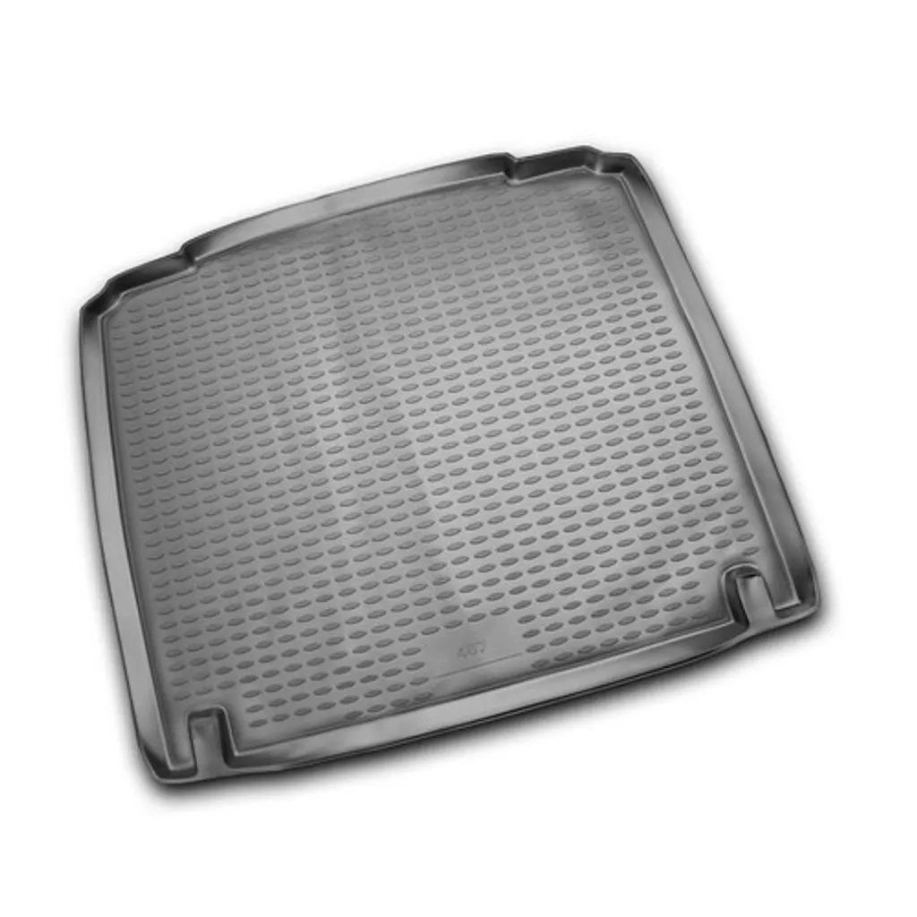Tappeto Bagagliaio Luxury TPE Peugeot 407 4 Porte (2004-2011) Nero