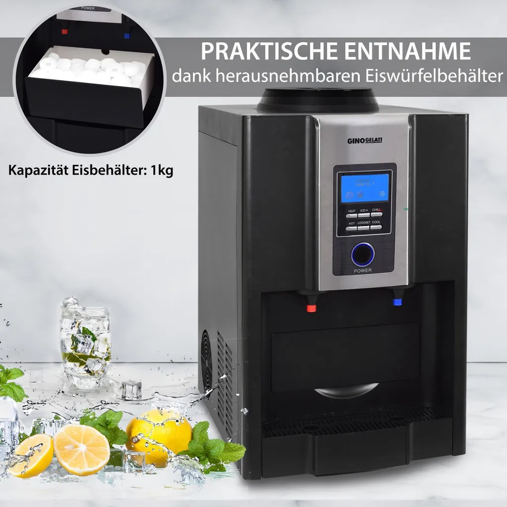 Machine à glaçons Syntrox GG-500W numérique eau chaude multifonction - 11
