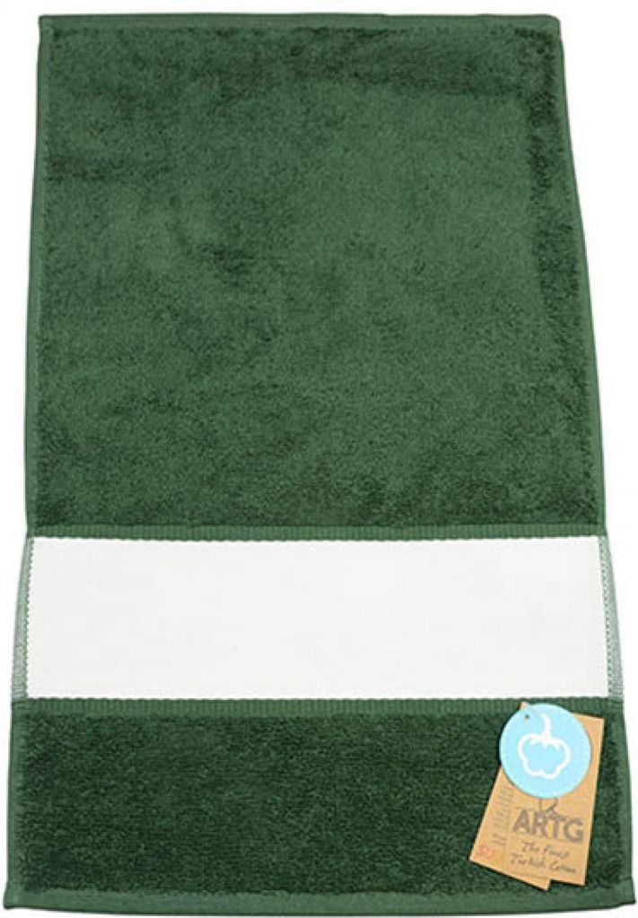 A&R AR085 | SUBLI-Me Guest Towel - Gästetuch - 30 x 50 cm - Farbe: Dark Green - Größe: 30 x 50 cm