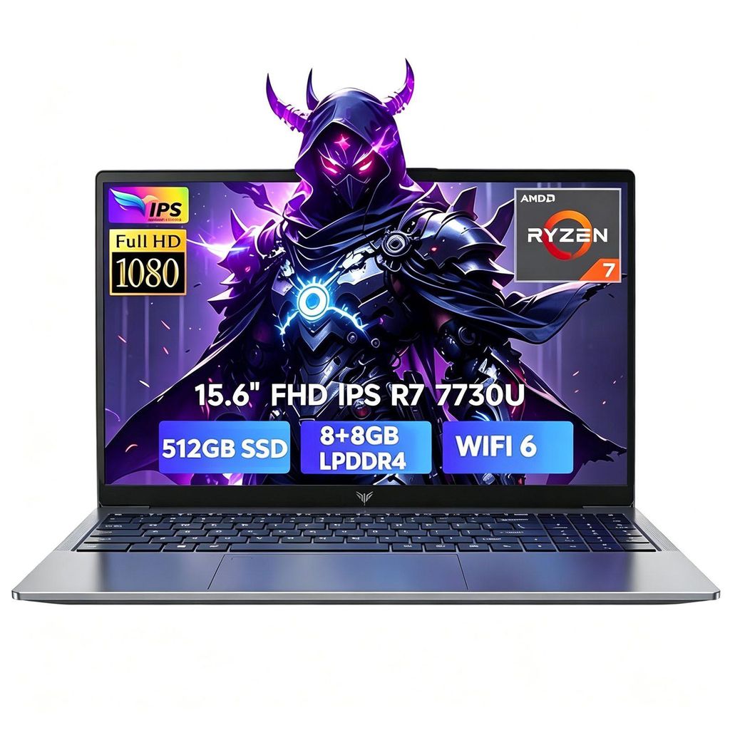 ACEMAGIC LX15Pro Laptop, 15,6" AMD Ryzen 7 7730U Gaming Produktbild 