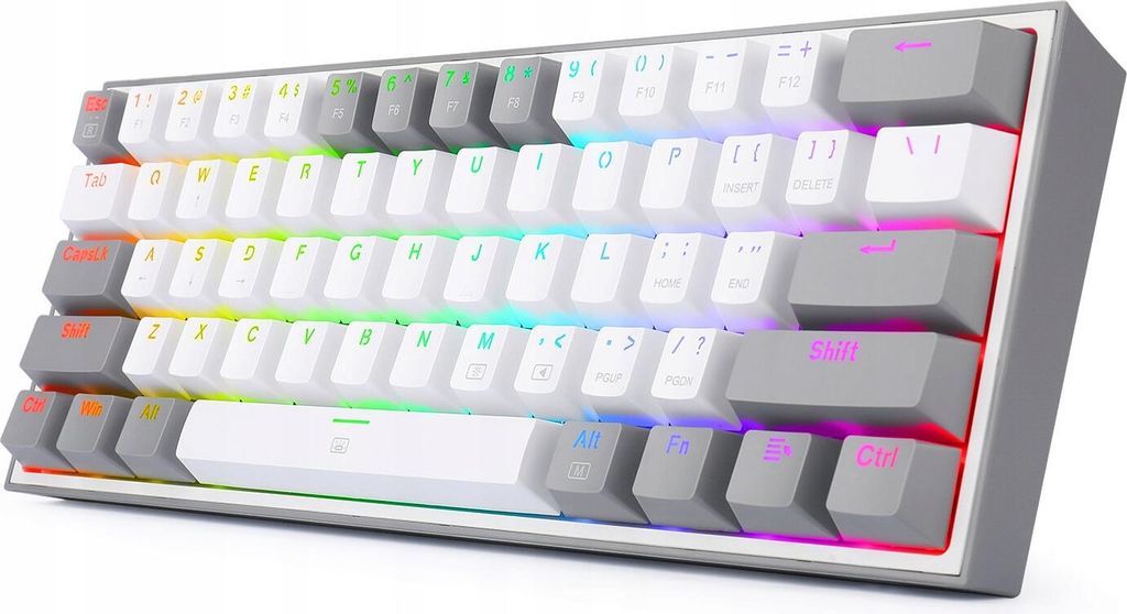 Klawiatura mechaniczna Redragon K617 Fizz RGB Red Box Zdjęcie produktu 