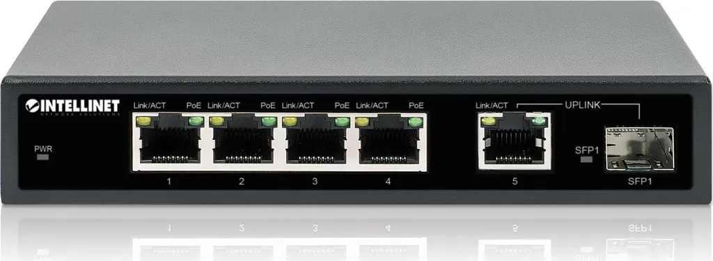 Switch Ethernet 91W haute puissance pour caméras de sécurité - 8