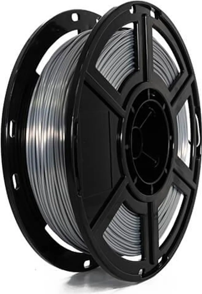 Flashforge PLA Silk Argent 500g Filament sans Déformation ni Bulles