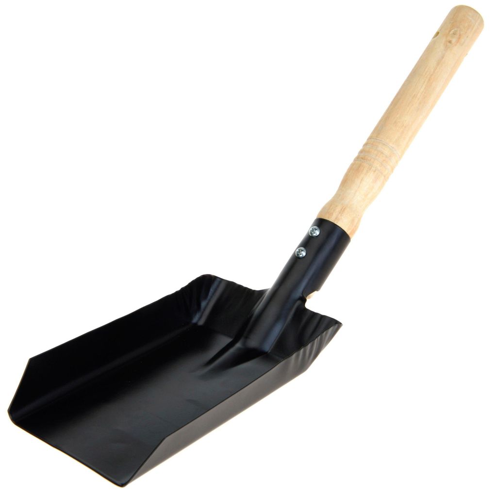Grill/BBQ-Schaufel - schwarz - Metall - 37 cm - Produktbild 