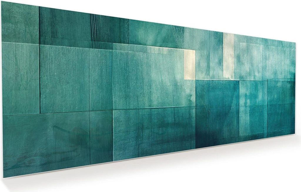 Glasbild 150x60cm in XXL für Wohnzimmer, Schlafzimmer Motiv Abstrakter Hintergrund
