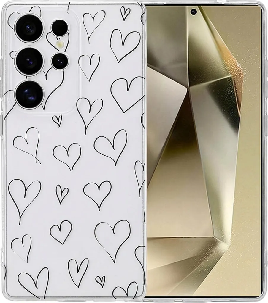 Custodia di design imoshion per Samsung Galaxy S25 Ultra - Hearts