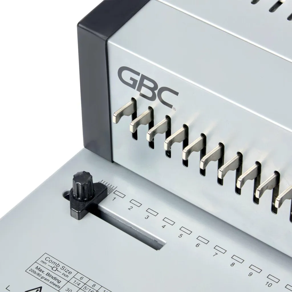 Machine à Relier GBC CombBind CB25Pro pour Anneaux Plastiques A4 - 3