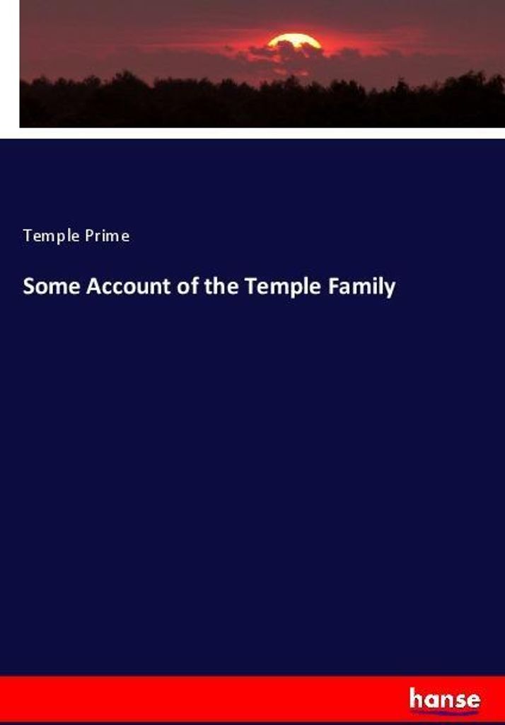 Some Account of the Temple Family