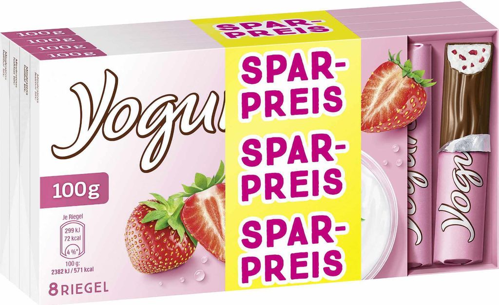 4X100G Yogurettesparpreis Produktbild 