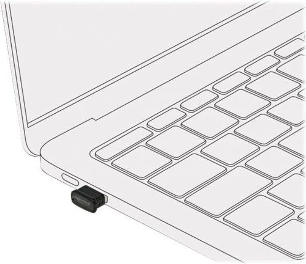 Adattatore Delock 61004 USB Bluetooth 4.0 Classe 2 | Uso Ufficio