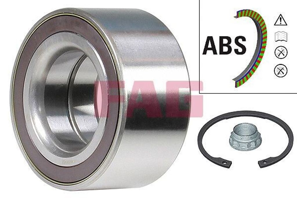 FAG Radlagersatz Hinten für BMW 3 Touring (F31) 84mm 713 6495 80