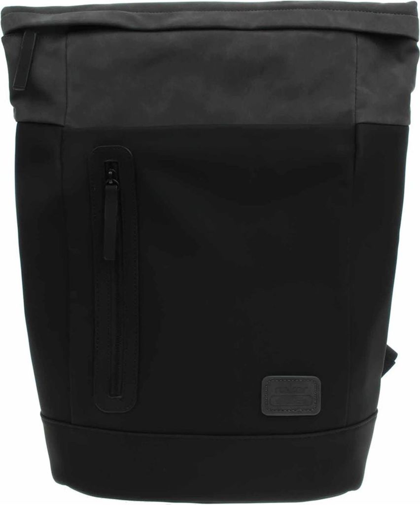 Rieker Damen Rucksack H5101-01 schwarz kombi