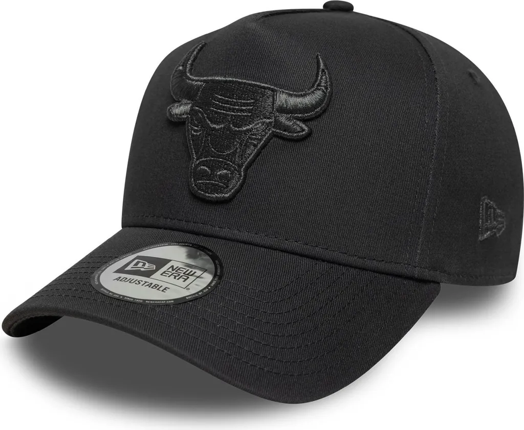 Casquette de Basketball NBA 9FORTY Bulls New Era Ajustable Gris Foncé