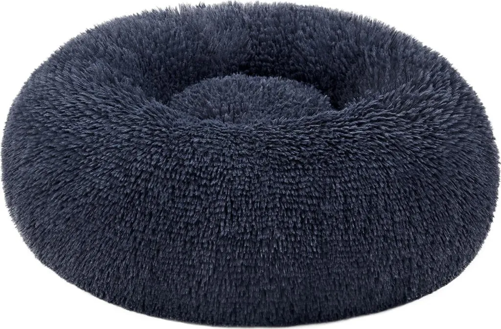 Lit pour chien gris foncé lavable en machine - Couchage orthopédique 70cm