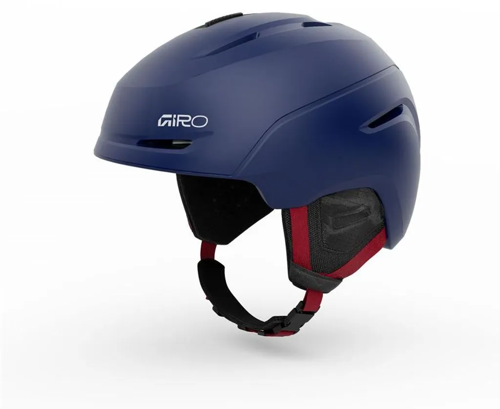 Casque ski Giro Neo Jr mat bleu rouge S ajustable pour jeune skieur