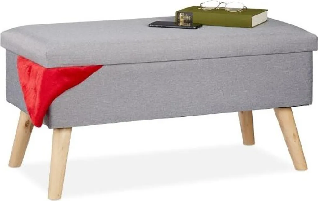 Banc de rangement compact contre le désordre des chaussures dans l'entrée