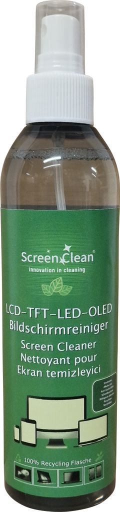 ScreenClean 250ml GREEN Clean - Bildschirmreiniger, 250ml Produktbild 