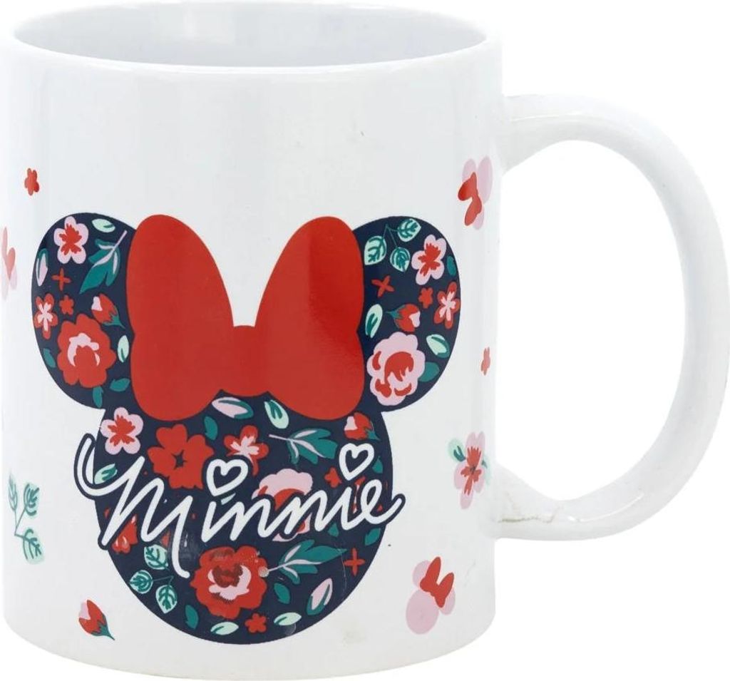 Disney Minnie Maus Kaffeetasse Teetasse Tasse 325 ml Produktbild 