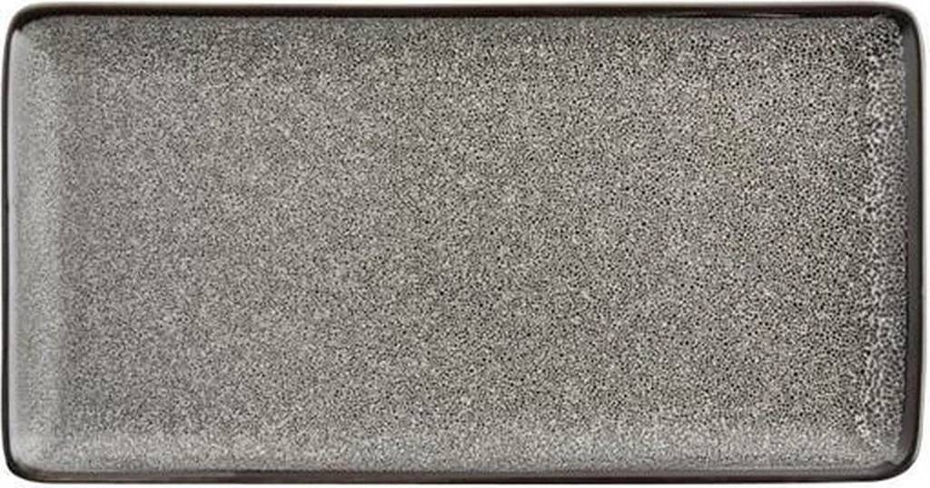 Piatti Olympia Mineral Grigio Pietra 23x12 cm | Emozione in Tavola