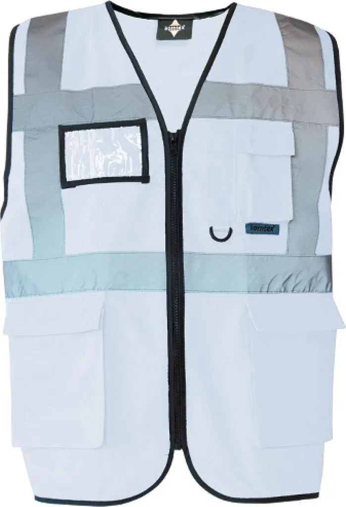 Gilet Bianco Korntex KXMF 3XL: Il Top della Gamma Multifunzione