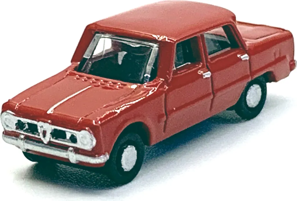 Alfa Romeo Giulia Miniature Rouge Lemke MINIS LC61417 Échelle N