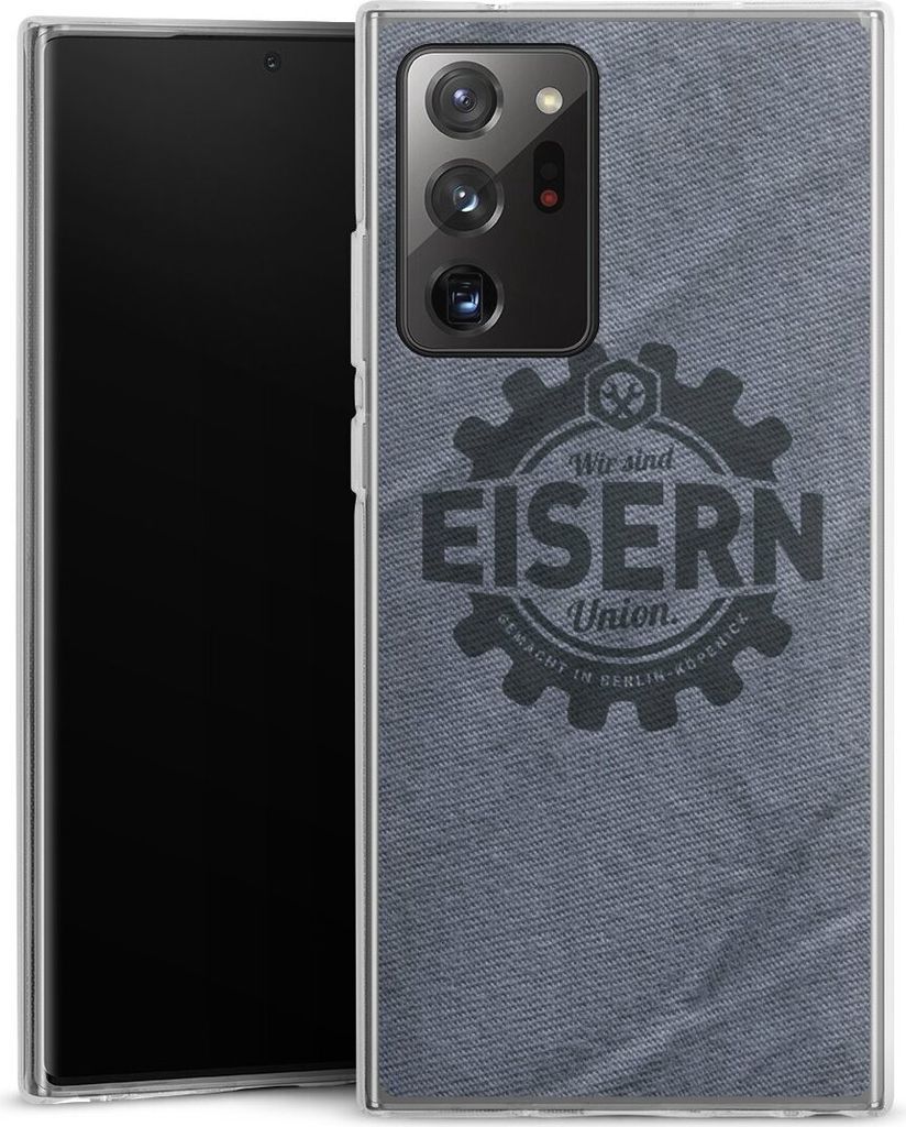 DeinDesign Handyhülle für Samsung Galaxy Note 20 Ultra Silikon Hülle Case Smartphone Schutzhülle 1. FC Union Berlin FCU Offizielles Lizenzprodukt