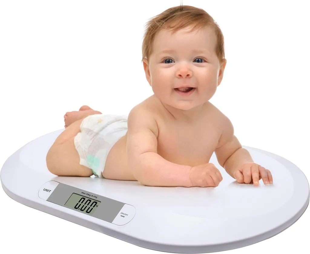 Pèse-bébé numérique de précision 20 kg avec écran LCD rétroéclairé - 5