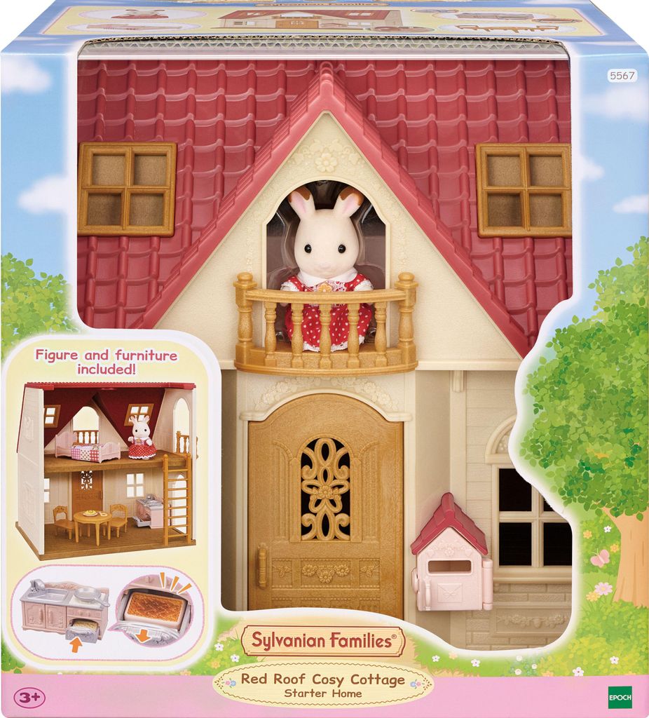Sylvanian Families Základní Dům S Červenou Střechou Obrázek produktu 