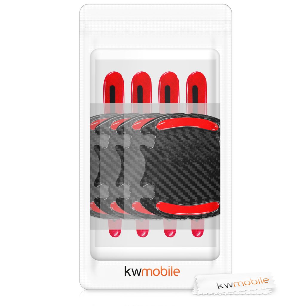 kwmobile 8x Universal Auto Türgriff Lackschutzfolie - Folie Produktbild 7