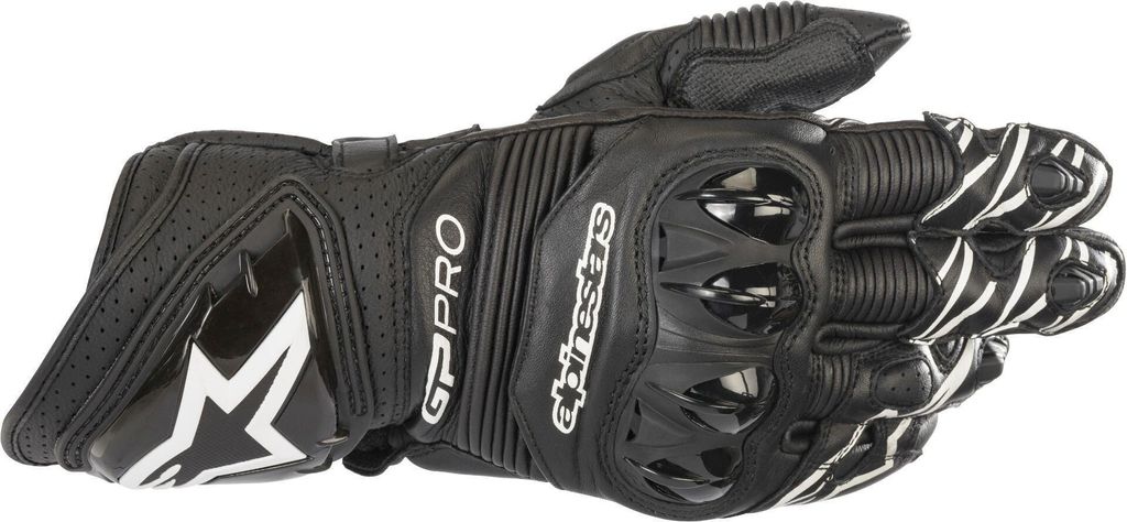 Alpinestars GP PRO R3 Motorradhandschuhe, schwarz, XL
