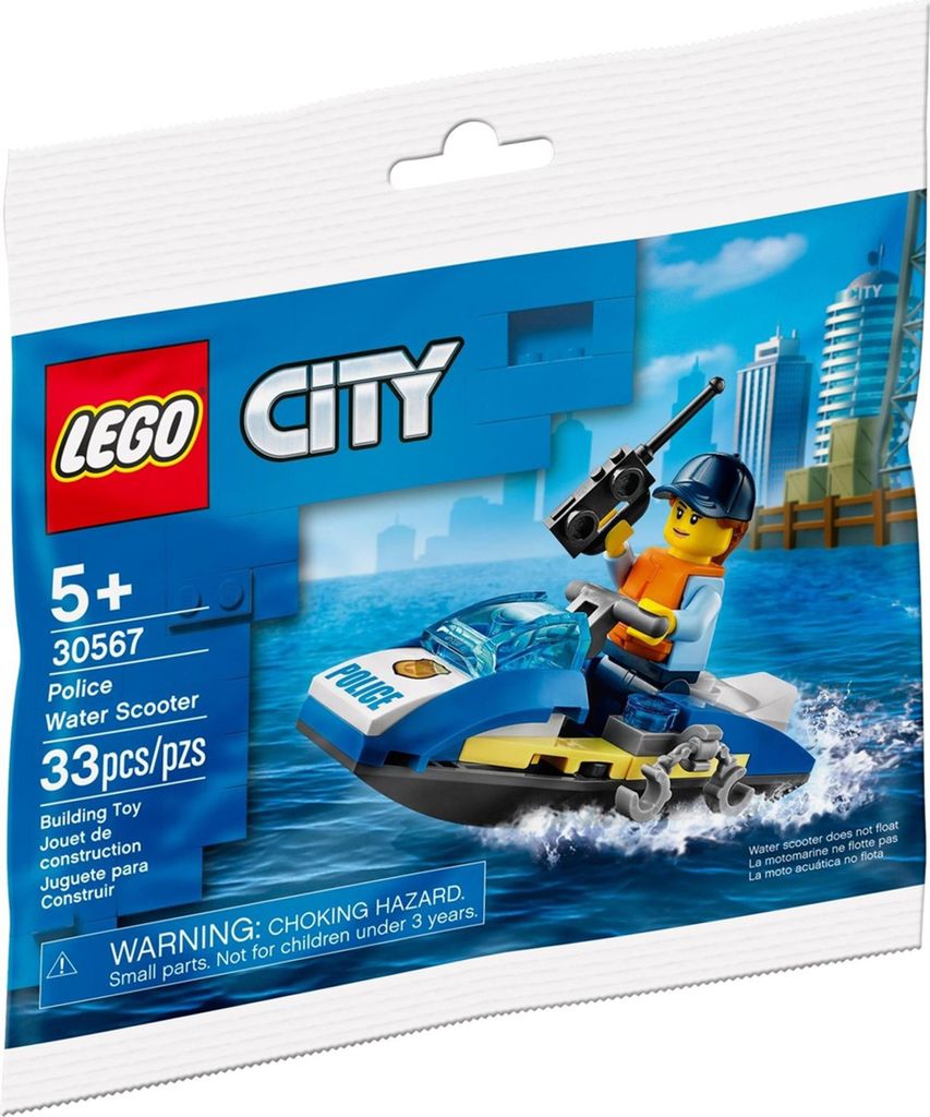LEGO City Police Water Scooter, Sada na stavění, 5 Obrázek produktu 