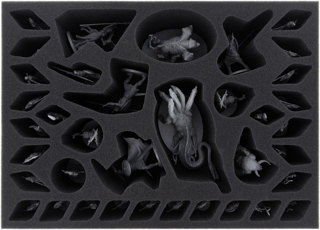 Schaumeinlage für Mythic Battles: Pantheon Figuren Grundbox