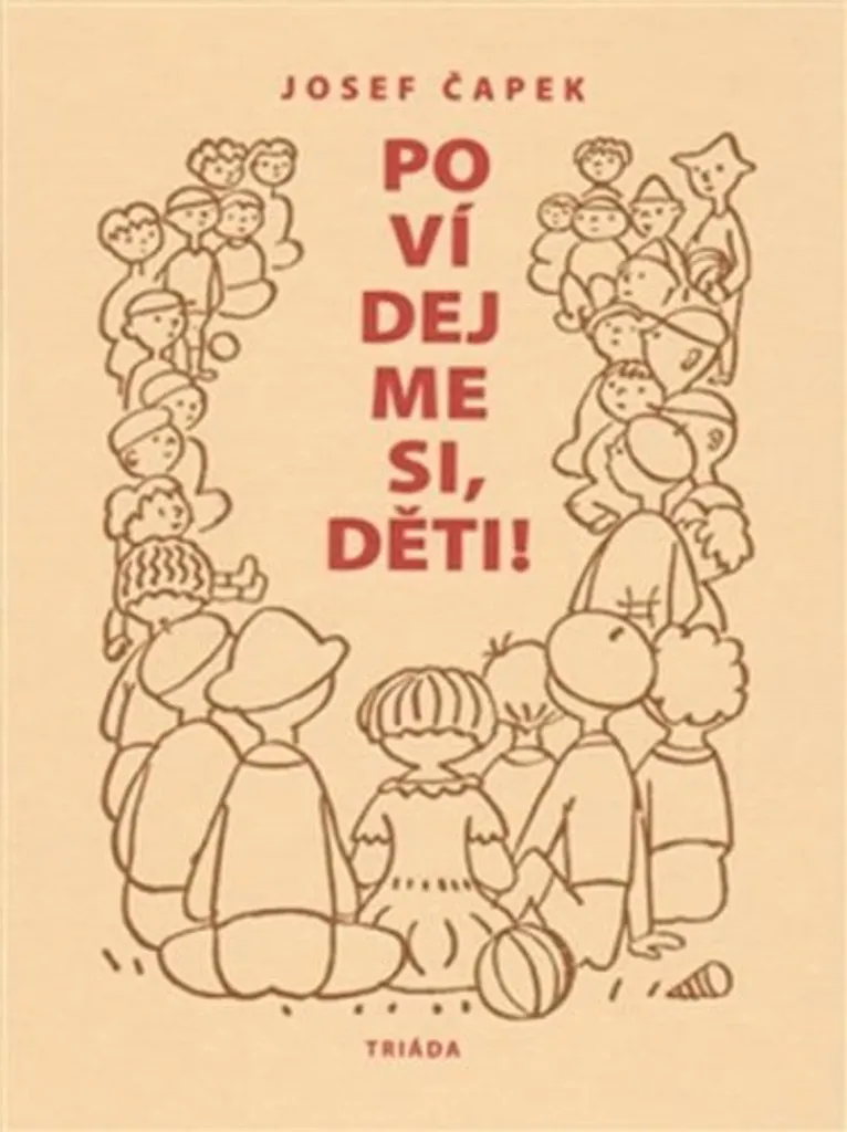 Povídejme si děti Josef Čapek album illustré vintage art graphique