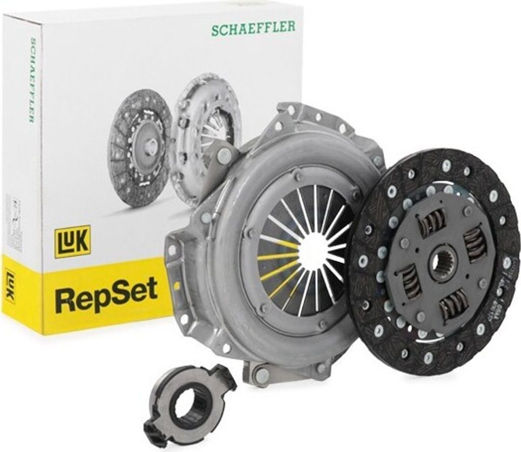 LuK 618 1610 00 Kupplungssatz OE 1611267780 kompatibel mit AX, C15, Saxo, Xsara, ZX, 106, 205