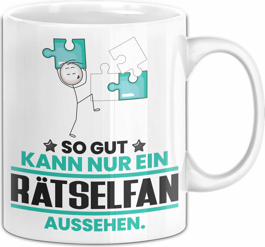 Rätselfan Geschenk Tasse So Gut Kann Nur Ein Rätselfan Produktbild 