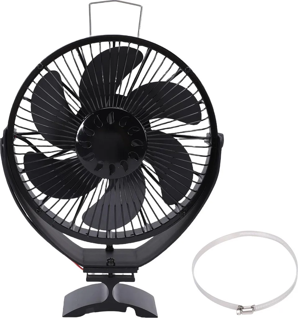 Ventilateur à bois avec couvercle de protection en alliage d'aluminium