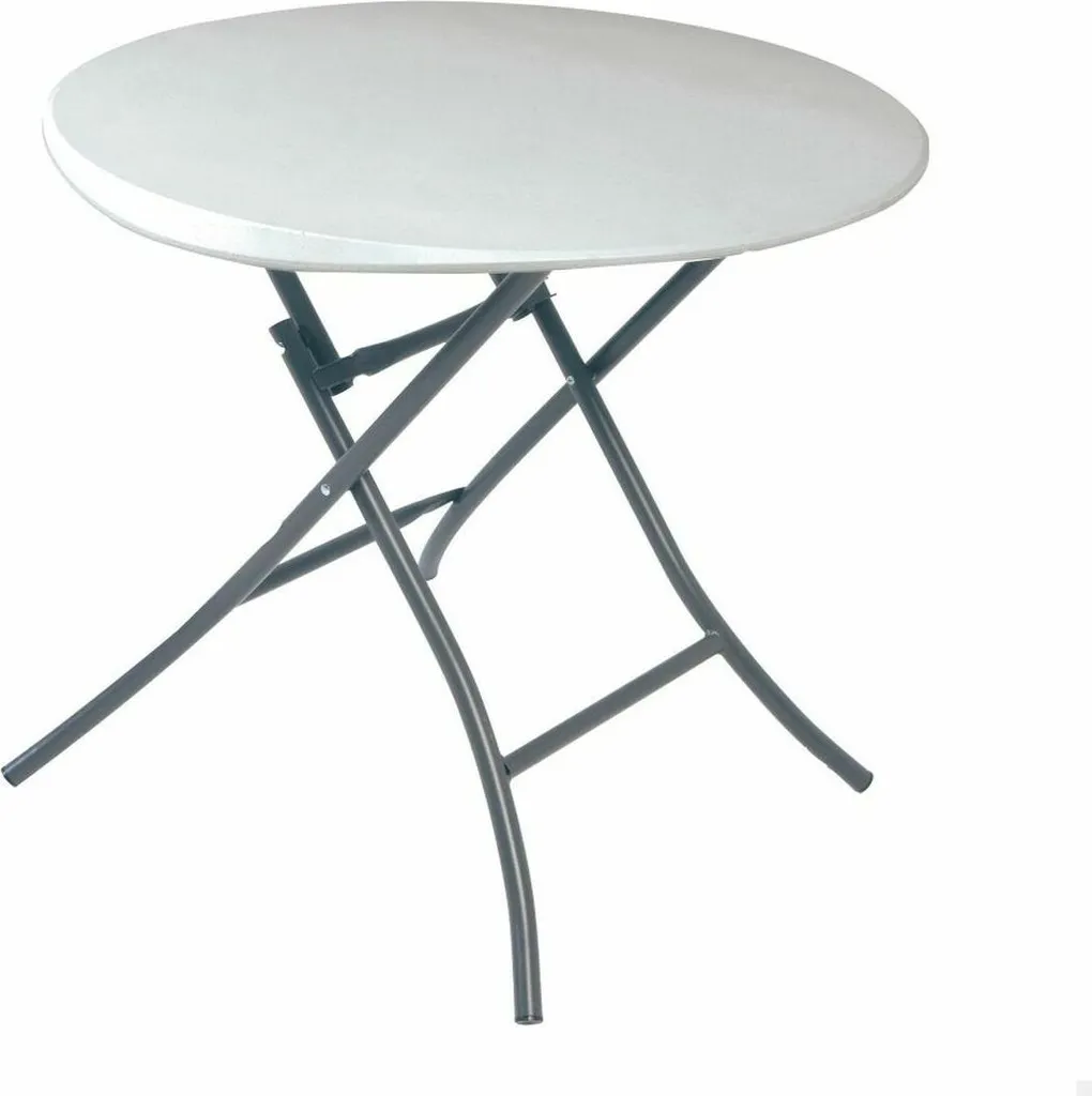Tavolo Multiuso Pieghevole Lifetime 83 cm Bianco - Ideale per Feste