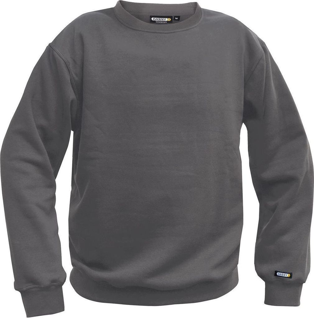 DASSY® Lionel Sweatshirt ZEMENTGRAU Gr.L Länge: STANDARD Produktbild 