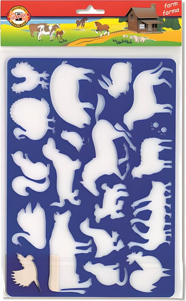 Bauernhof-Tiervorlage Koh-i-noor