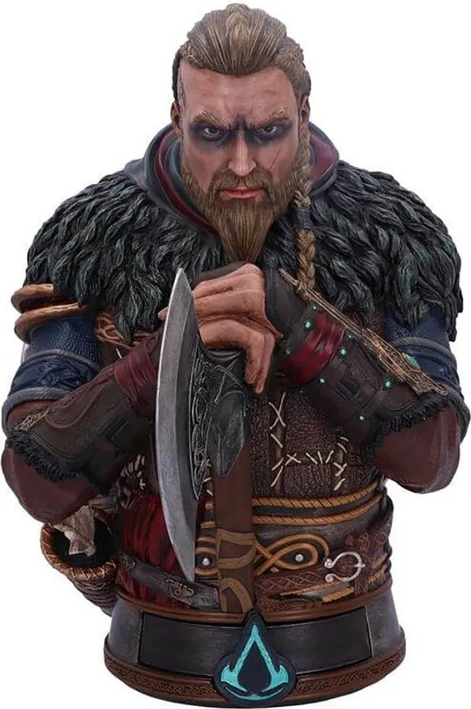 Assassin's Creed Valhalla Buste Eivor 32 cm Figurine de Collection Ubisoft